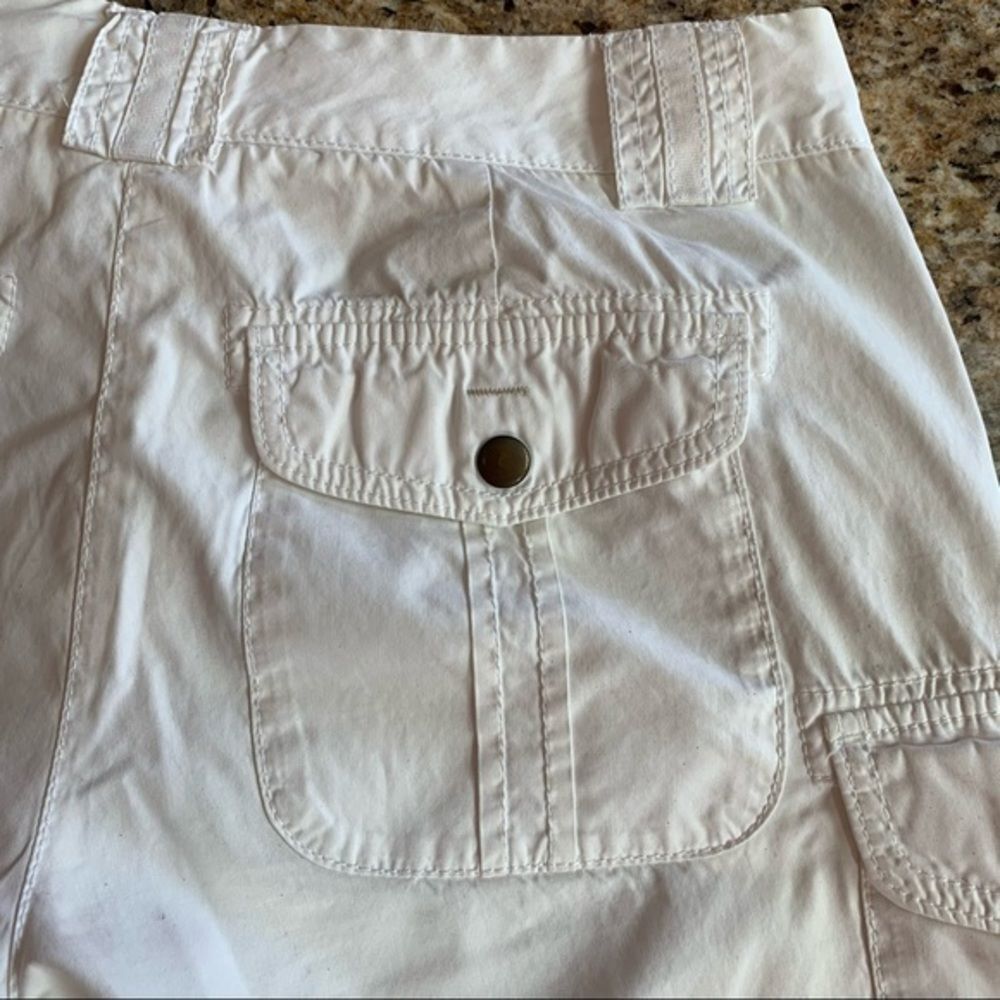 J. Crew White Women's Cargo Shorts - Picture 12 of 15
